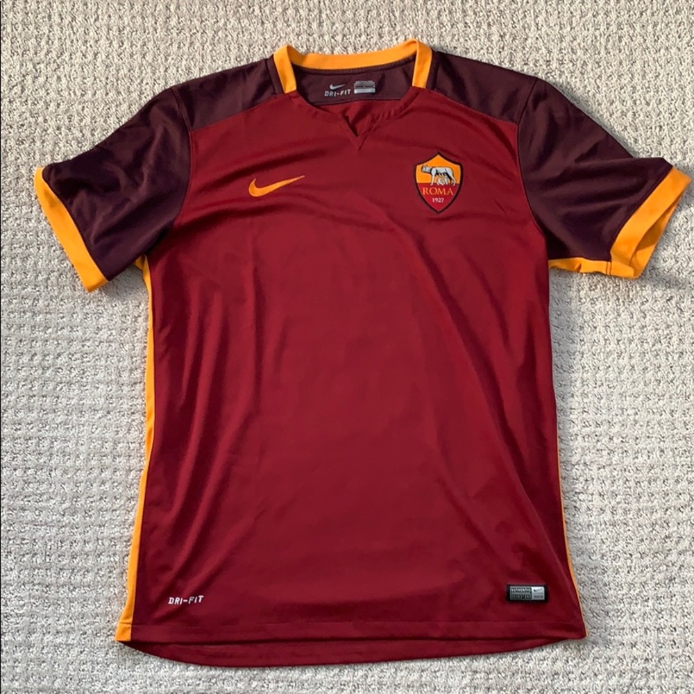 Nike Dri-Fit Roma Soccer Jersey Kit Like New!!